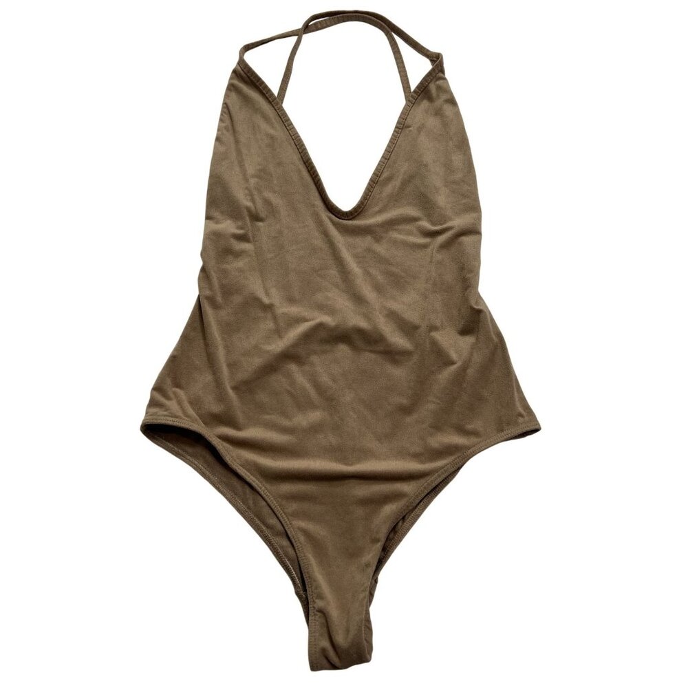 Blue Life Boogie Nights Bodysuit in Coco Suede